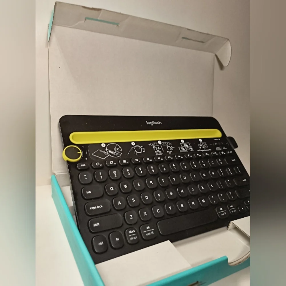 Logitech Multi-Device K480 Bluetooth Keyboard - Black